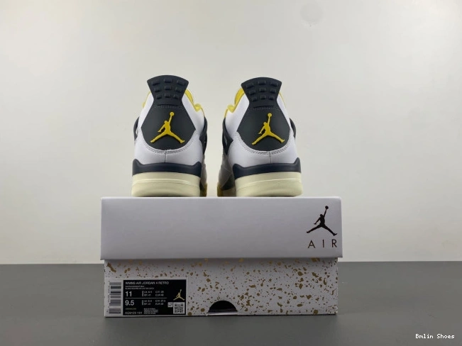 Bmlin Air 4 Vivid AQ9129-101 Jordan Sulfur WNNS 0628